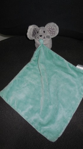 Doudou plat mouchoir - doudou, souris