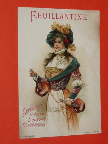 Chromo 1880 1900 - 1880-1900, liqueur