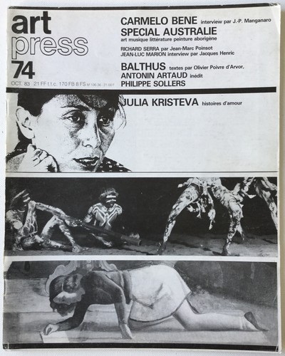Art press octobre 1983 - press,