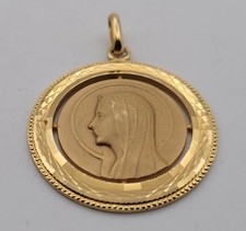 Pendentif Médaille Vierge