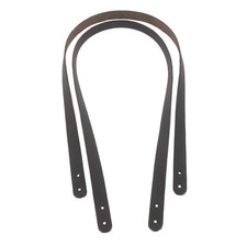 Paire de anses en cuir pour sac - 15mm - 75cm