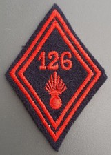 Insigne 126° RI RÉGIMENT