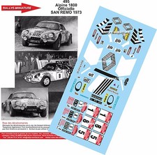 DECALS 1/24 REF 495 ALPINE