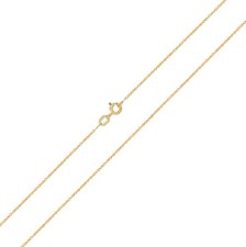 Chaine Double courbe Femme Or