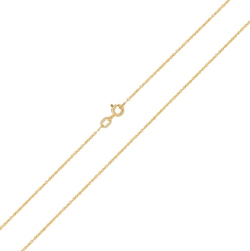 Chaine double courbe - double, or