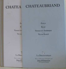 Atala - Rene - Vie de Rance - Voyage en Amerique | Chateaubriand | Très bon état