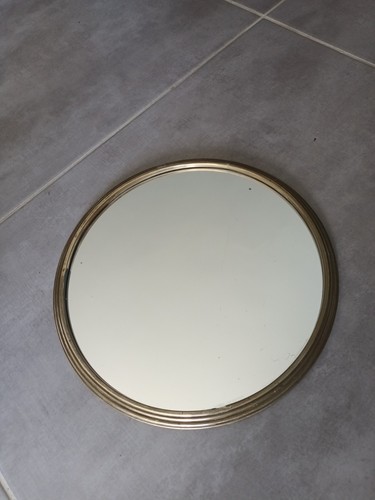 Plateau miroir ancien tour - miroir,