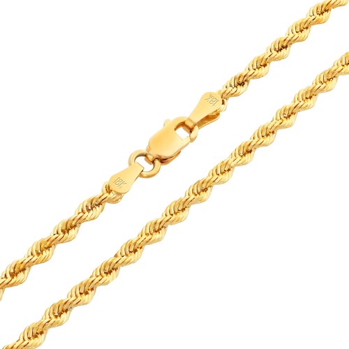 18k jaune 5mm diamant - jaune,