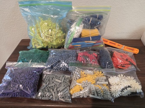 Knex nex pieces - lbs, rods