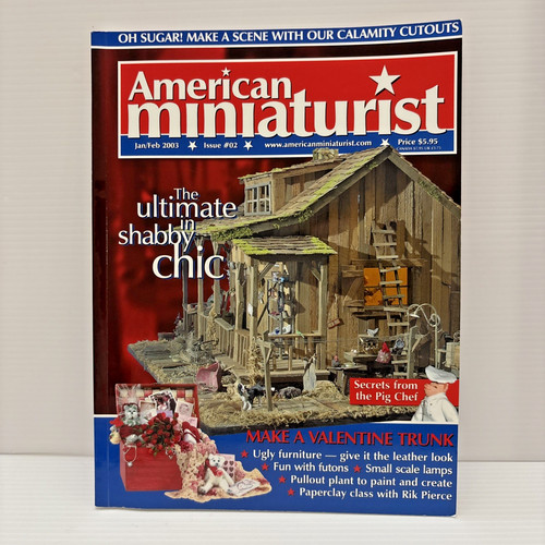 American miniaturist magazine - miniaturist,