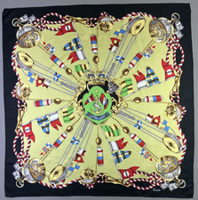 Magnifique foulard  vintage "