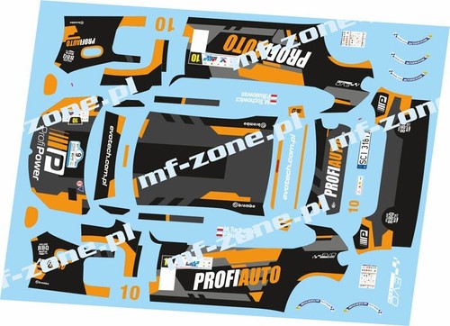 Decals citroen c3 rally2 - 1/43,