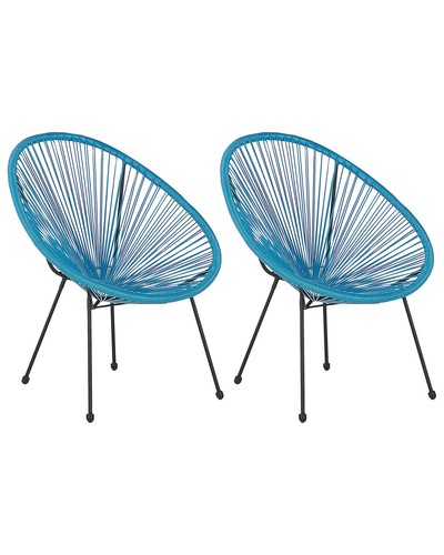 Beliani lot 2 fauteuils - de,