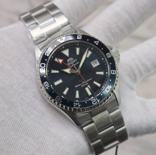 Montre homme orient mako - montre, gmt