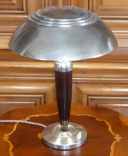 Lampe bureau table chromée - de,