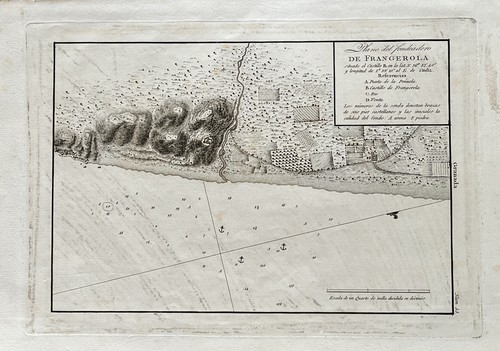 Carte marine ancienne - carte,