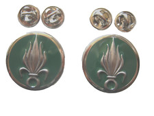 2 INSIGNES DE COL CAVALERIE