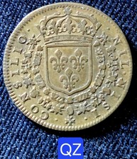 Beau Jeton Royal Louis XIV en