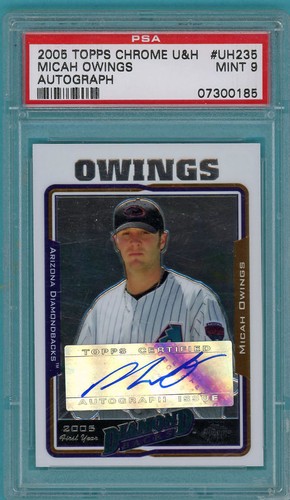 2005 topps chrome micah - chrome, owings