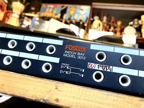 Fostex patch bay modèle - patch, 3013