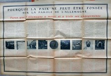 Affiche Guerre 14-18 "Pourquoi