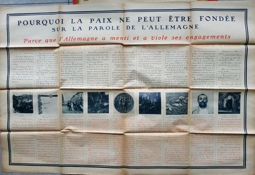 Affiche guerre pourquoi - affiche, 14-18