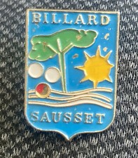 Rare pin's billard Sausset Bouches Du Rhône 13