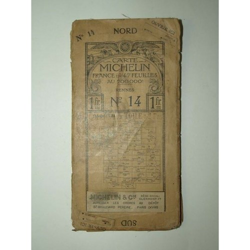 Carte michelin en - michelin, 47