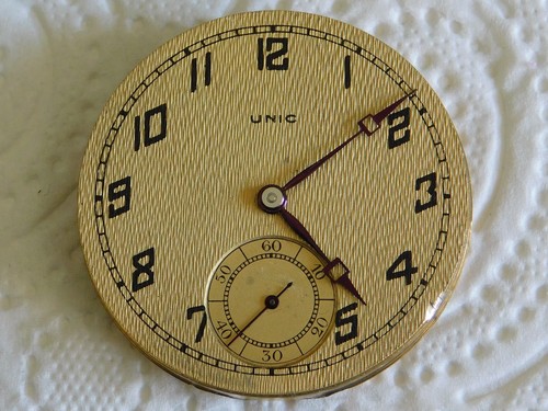 Mouvement montre gousset - mouvement, unic