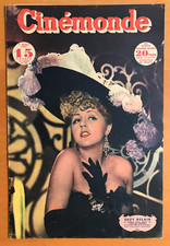 ►CINE MONDE 661/1947-SUZY DELAIR-MAUD LAMY-TINO ROSSI-VIVIANE ROMANCE-ROQUEVERT