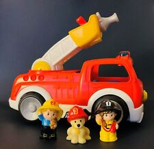 Fisher Price / Little People - Camion de Pompier / Lift n Lower Fire Truck Set