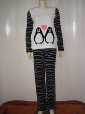 Pyjama Tissaia Pingouins 16ans (36 ou S Femme)