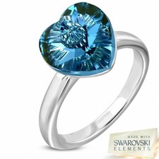 Bague en forme de coeur Love