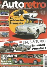 AUTO RETRO N°310 PATRIMOINE FR / TRIUMPH TR4 / LANCIA DELTA / ASTON MARTIN DB 5