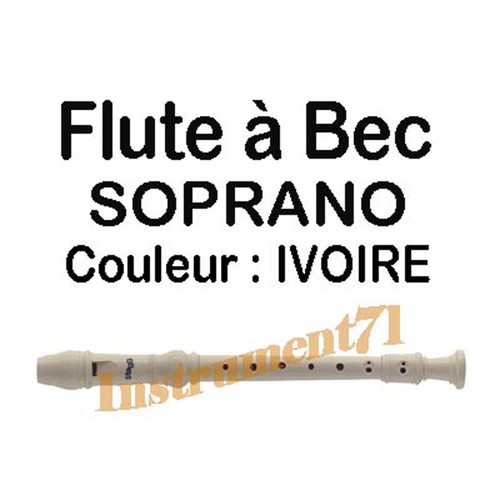 Flûte bec doigté baroque - flûte,