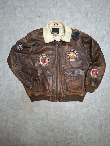 Avirex flight jacket cuir - avirex,
