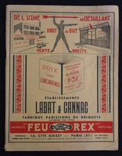 Catalogue 1933 LABAT & CANNAC