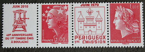 Timbre france paire - france,