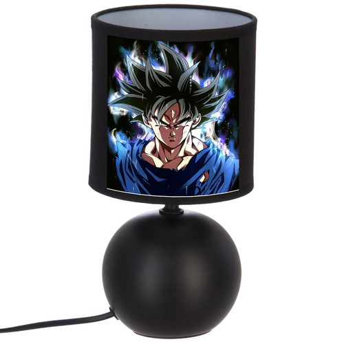 Lampe chevet noir dragon - lampe,