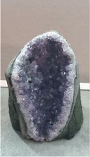 Grande druse d'améthyste d'