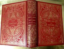 Cartonnage éditeur Sainte Cécile Firmin Didot Reliure Magnier Chromolithographie