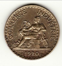 RARE SUP cote 180 euro 2francs CH de  COMMERCE 1920 le 2 est FERME