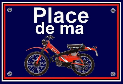 Plaque place de ma - ",