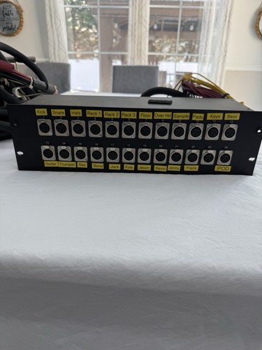 Rapco 24ear splitter box rack - 24ear,
