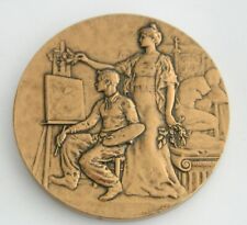 superbe médaille par Baudichon en bronze
