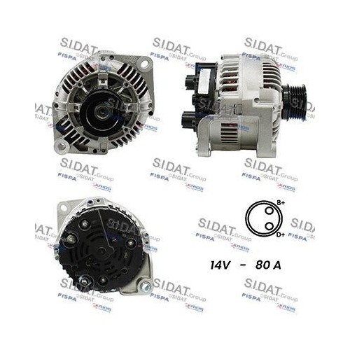 Alternateur sidat a12va0029a2 - alternateur,