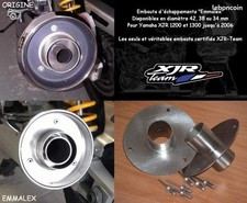 Embouts Echappement Emmalex  YAMAHA Xjr 34 mm