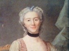 Perroneau portrait de madame - portrait,