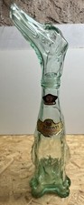 Ancienne Bouteille Vide  Vin Italien Forme Chien Lévrier Collection