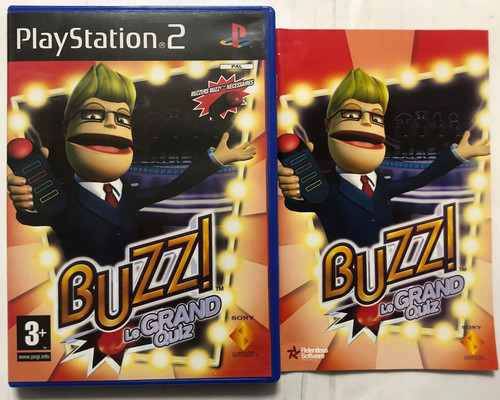 Buzz grand quizz ps2 - buzz,